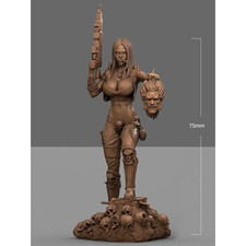 1/24 75mm 3D Print Model Kit