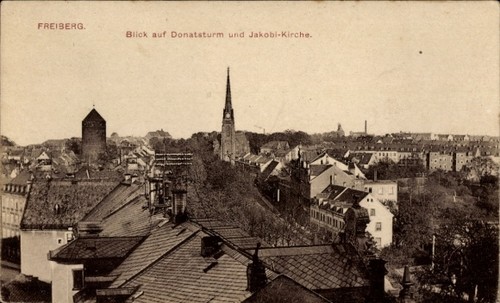 Freiberg sachsen blick - freiberg, in