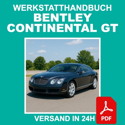Werkstatthandbuch bentley - werkstatthandbuch,