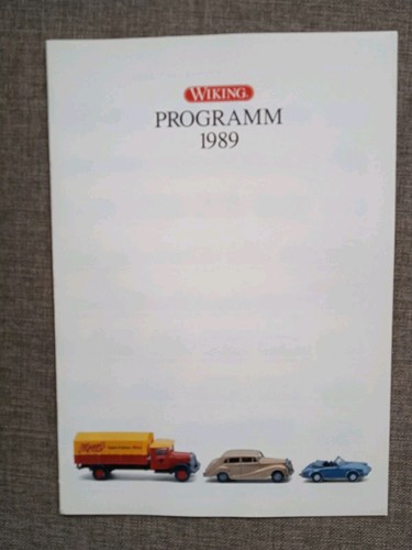 Wiking automodelle prospekt - automodelle,