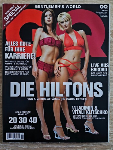 April 2004 paris - gq,