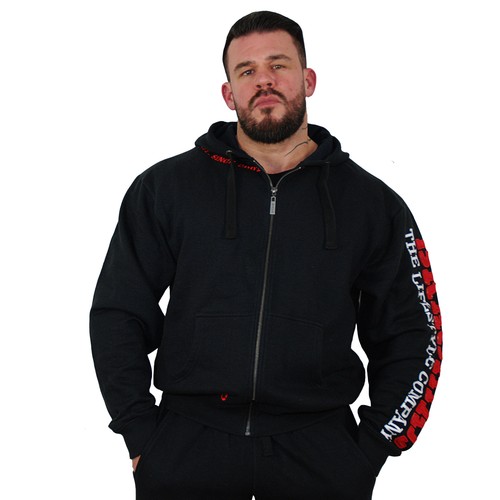 Brachial zip hoody - brachial, zip-hoody