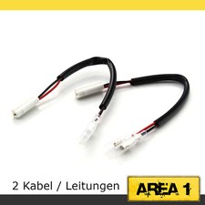 LED Blinker Adapterkabel Stecker Yamaha FZ1, FZ6, FZ8, R1, R6, MT01/03 (2 Stück)