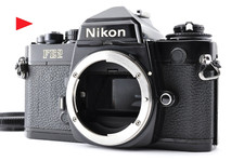 Nikon FE2 analoge Spiegelreflexkamera 35 mm schwarz mit MF-16 [EXC++++] #24143