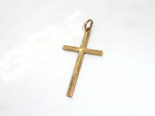 Vintage Kreuzanhänger gepunzt