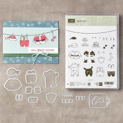 Stampin stempelset santas - stampin,