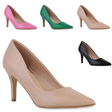 Damen Spitze Pumps Stiletto