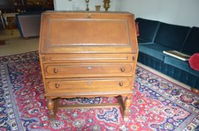 Antiker Eiche Empire Sekretär