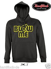 Hoodie Blow Me Gelb Turbo Shocker JDM Auto Tuning Stickerbomb Kompressor Type-R