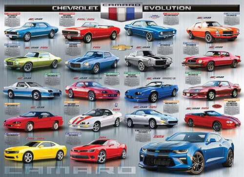 Puzzle chevrolet - (1000, t.)