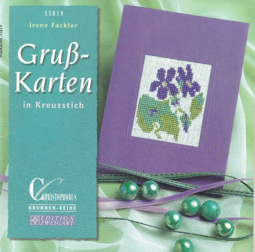 Grußkarten kreuzstich - in,