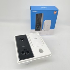 AOSU Türklingel mit Kamera 2K Video Türklingel, Verschlüsselte Speicherung, K.I.