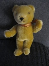 Teddybär Original Hermann mit  goldbraunem Fell ca. 22 cm