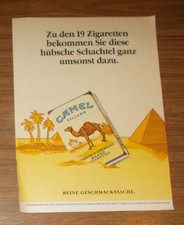Seltene Werbung CAMEL FILTERS