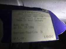 Audi 80/90 ab86,Windabweiser Schiebedach,Original AirPress,NOS,Made in W-Germany