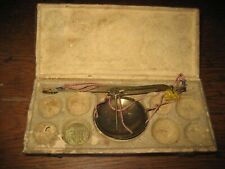 Münzwaage Gold Waage um 1800 Soverano d´oro