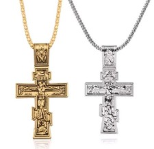 John Wick Kreuz Anhänger Silber Kette Jesus. Damen Herren. Top Geschenk 