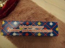 Original Herrnhuter Stern Papier Gelb ca. 60 cm Durchmesser Zustand Gebraucht 