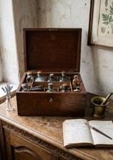 Antik  Apotheker Kiste /