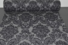 Wollfilz grau meliert mit