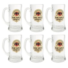 6x Bacardi Oakheart Rum Glas