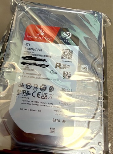 Seagate ironwolf pro - 4, tb