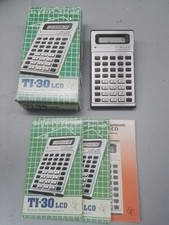 Texas Instruments Taschenrechner TI 30 LCD mit Karton