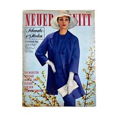 Midcentury Mode Zeitschrift Schnittmuster Neuer Schnitt Schwabe-Moden 1962 Nr.2