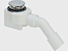 Viega Domoplex-Ablaufgarnitur 6928 für Duschwanne mit Chromdeckel