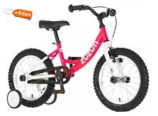 16 Zoll Kinderfahrrad mit Rücktritt für Kinder ab 4 Jahre, pink-weiß, - B-WARE