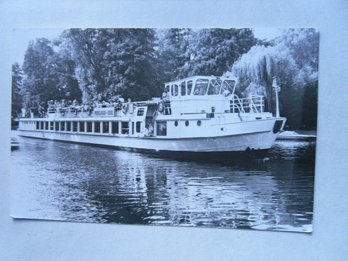 Weiße flotte berlin ddr - ak,