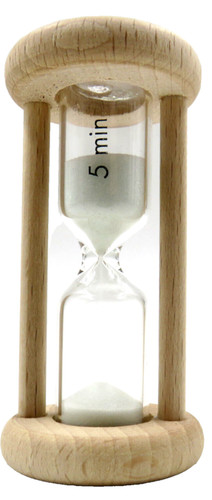 Holz sanduhr eieruhr rot - eieruhr, o