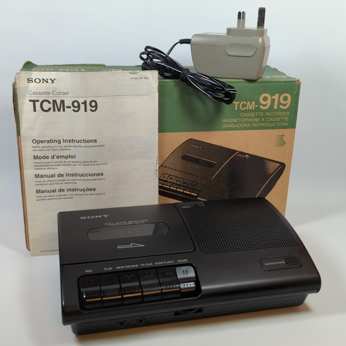 Sony tcm 919 - sony, tcm-919