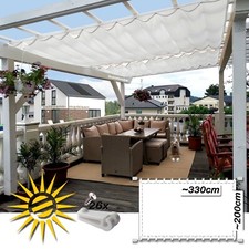 Seilspannmarkise weiss ca