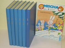 RARITÄT Kinderzeitung 84 MISCHA Zeitschriften 1984-1989 6 Bücher + Jg. 1990 lose