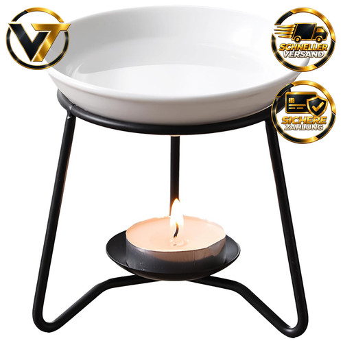 Duftlampe schwarz keramik - duftlampe,