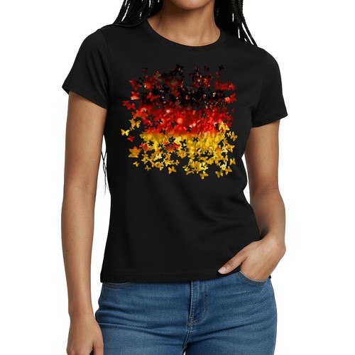 Deutschland flagge romantisch - flagge,
