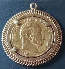 Anhänger 10 Mark Goldmünze