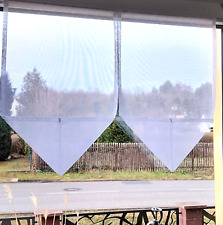 Scheibengardinen  2 Zipfel je