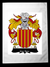 Flagge Wappen Familie Crest -