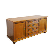 Sideboard Lowboard Geschirrschrank antik 1940 aus Weichholz B: 182 cm -11605-