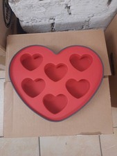 Kochblume Silikon Herzbackform