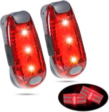 LED Sicherheitslicht Schulranzen USB Aufladbar – 3 Modi, Reflektoren, inkl.