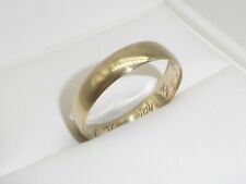 560/585 Gold Ring 14K Gelbgold Trauring Ehering 5 mm. Gravur RG 69 - 22 mm 8976a