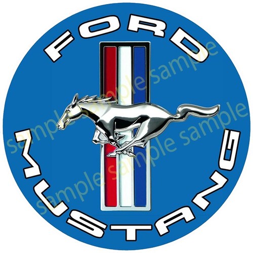 911 mustang blau 5 - Ø, 9,5