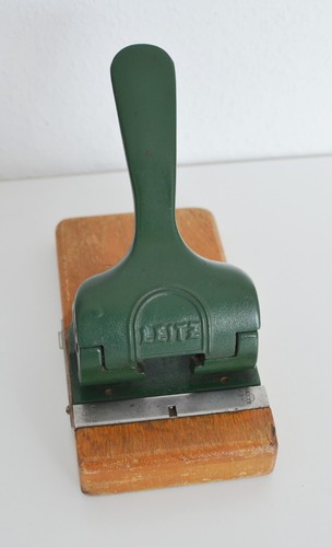 Vintage leitz hebellocher - vintage,