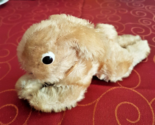 Steiff hase liegend knopf - steiff,