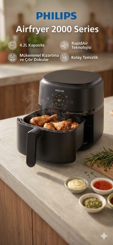 Philips airfryer 2000 serie - 2000,