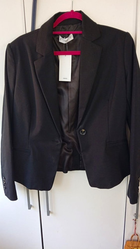 Mng damen blazer schwarz - damen,