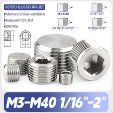 Verschlußschraube DIN906